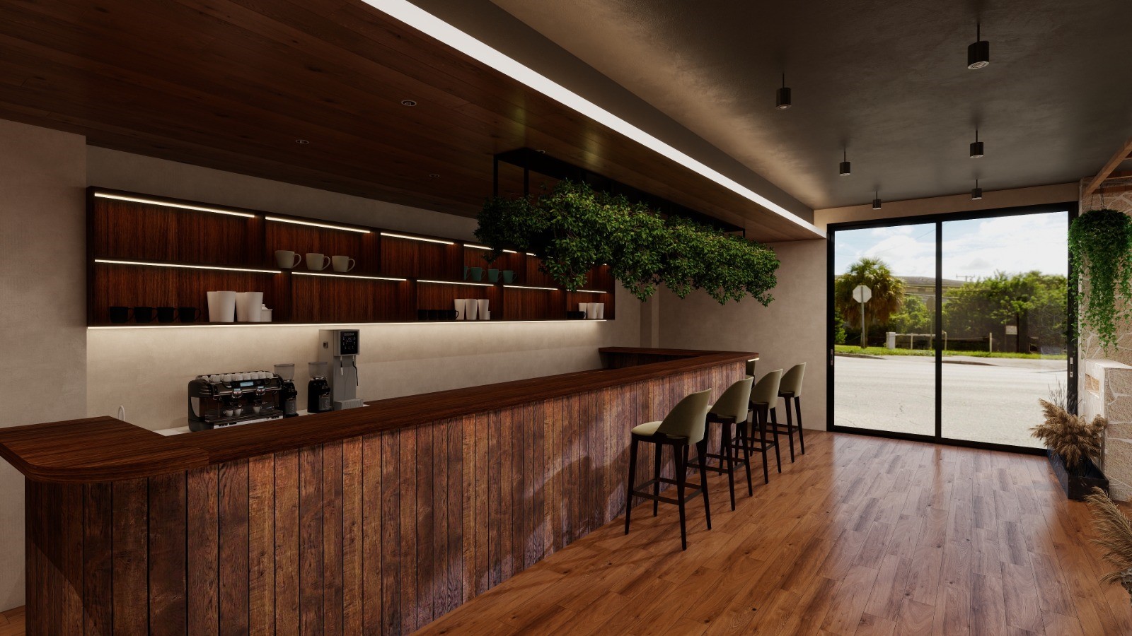 Bar at Green Point Restaurant