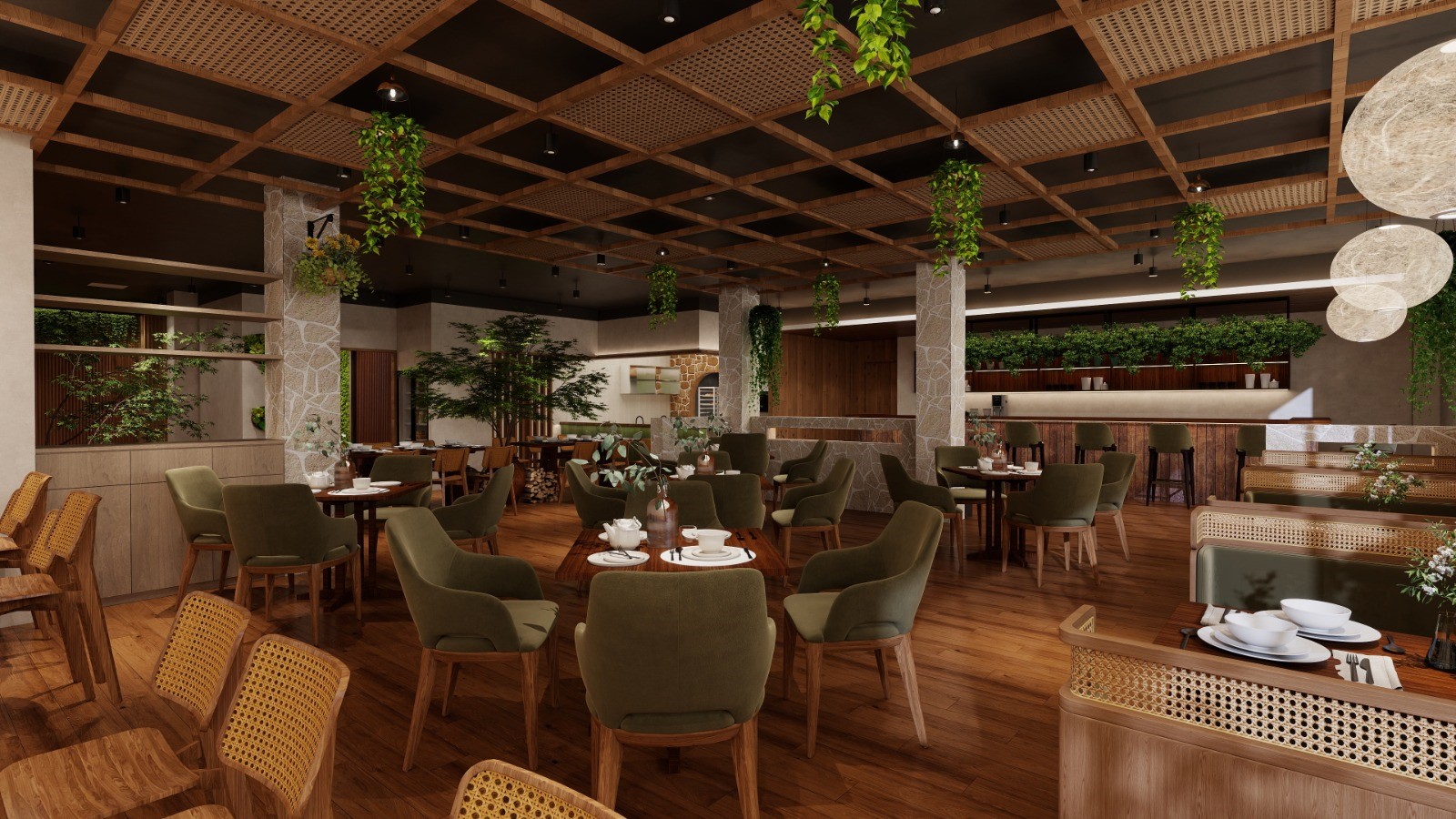Green Point Restaurant interior